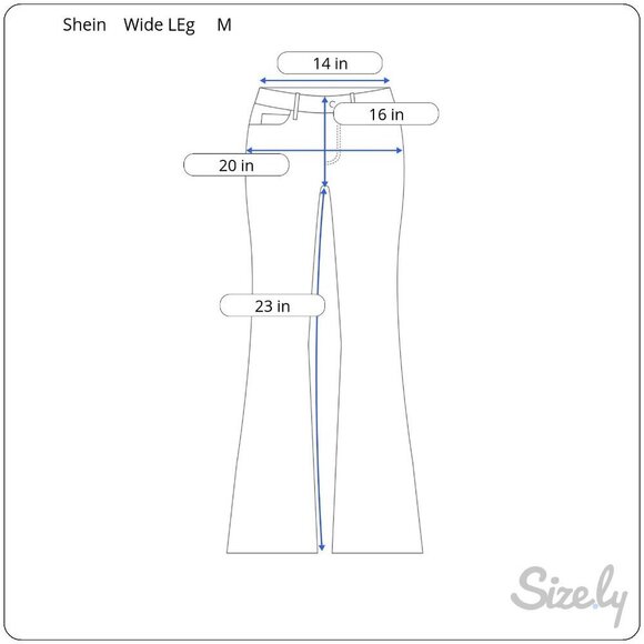 Shein Women's Striped Extra Wide Leg Pants Full Slit Size M - Picture 8 of 8